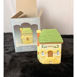 1994 country kitchen *PAPRIKA* spice jar collection